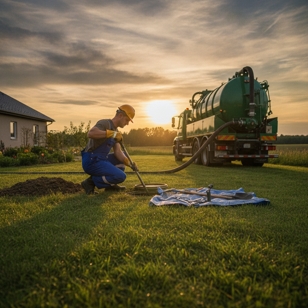 Septic Maintenance no visible faces